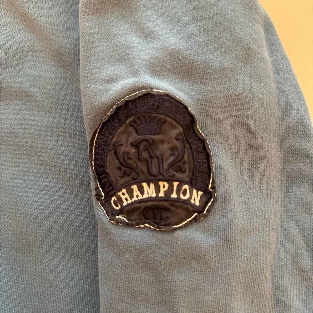 Champion Hoodie Original Rochester New York RU Champion Sweatshirt - Picture 12 of 14
